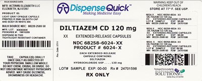 Ndc 68258-6024-xx (Ndc 68258 6024 Xx        Actavis)